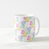 Schattigee Valentijnsdag Snoep harten Koffiemok (Voorkant rechts)