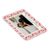 SCHATTIGEE VALENTIJNSDAG XOXO | Paar foto Magneet (Rechterzijde)