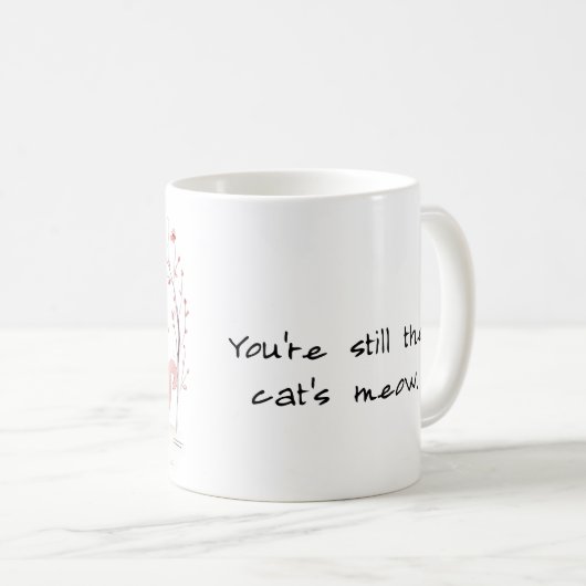 Schattigee Valentijnse katten Je bent nog steeds d Koffiemok (Voorkant rechts)