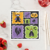 Schattigee Vampier Coquette Halloween Servet (Insitu)