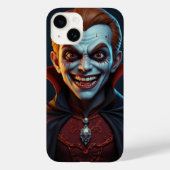 Schattigee Vampier Halloween T-shirt Case-Mate iPhone Case (Achterkant)