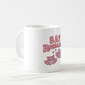 Schattigee Vampire Bats Funny Bat Romance Koffiemok (Voorkant links)