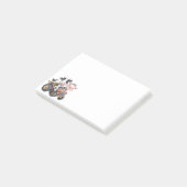 Schattigee Varken Koe Boerderij Dierentractor Post-it® Notes (Schuin)