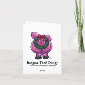 Schattigee Varkensvakantie Kaart (Achterkant)