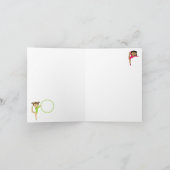 Schattigee veelkleurige gymnastiek Kinder Kaart (Binnen)