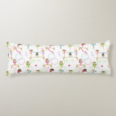 Schattigee veelkleurige gymnastiek Kinder Patroon Lichaamskussen (Voorkant)