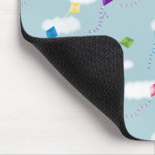 Schattigee veelkleurige vliegers Kinder Patroon Muismat (Hoek)