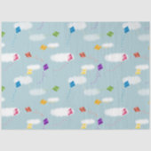 Schattigee veelkleurige vliegers Kinder Patroon Tissuepapier (Voorkant)