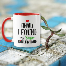 Schattigee Vegan Vriendin Valentijn Mok