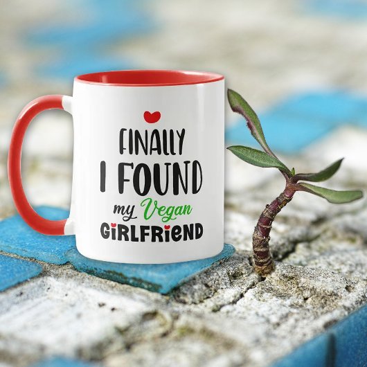 Schattigee Vegan Vriendin Valentijn Mok