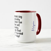 Schattigee verhaal Mok | Soms zeggen goede moeders (Voorkant rechts)