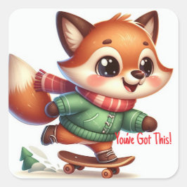 Schattigee verheffende Stickers