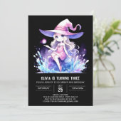 Schattigee verjaardag Boho Wizard Kaart (Staand voorkant)