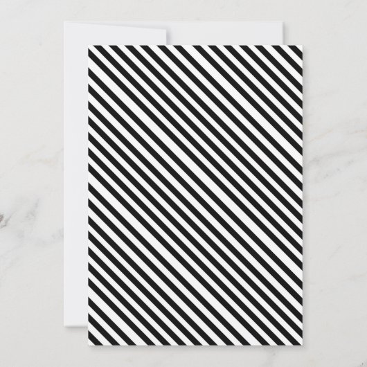 Schattigee verjaardagsfeestuitnodiging kaart (Achterkant)