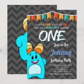 Schattigee verjaardagskaart voor kinderen kaart (Voorkant / Achterkant)