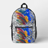 SCHATTIGEE VERPAKKING BEDRUKTE RUGZAK (Voorkant)