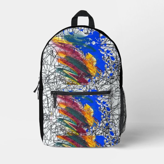 SCHATTIGEE VERPAKKING BEDRUKTE RUGZAK (Voorkant)