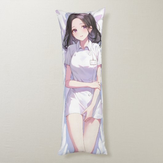 Schattigee verpleegster Anime Lichaamskussen (Achterkant (Verticaal))