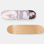 Schattigee verpleegster Anime Persoonlijk Skateboard (Horizontaal)