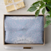 Schattigee Verpleegster Blauw Roze Hart Gepersonal Tissuepapier (Geschenk)