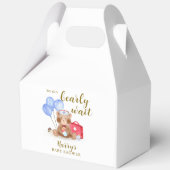 Schattigee verpleegster dokter teddybeer ballon Ba Bedankdoosjes (Voorkant)