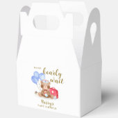 Schattigee verpleegster dokter teddybeer ballon Ba Bedankdoosjes (Open)