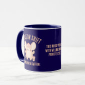 Schattigee VERPLEEGSTER OP SHIFT Jerboa Coffee Mok (Voorkant links)