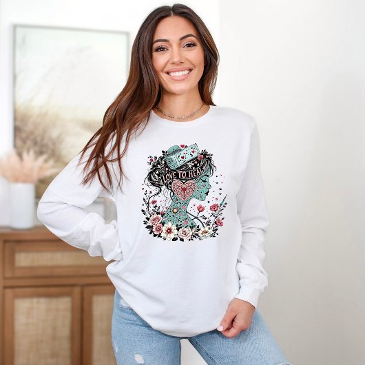 Schattigee verpleegster t-shirt