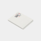 Schattigee Verpleegster Teddy Bear Animal Fun Gewe Post-it® Notes (Schuin)