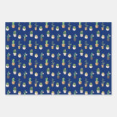 Schattigee vetplant inpakpapier vel (Voorkant 3)