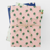 Schattigee vetplant inpakpapier vel (In situ)