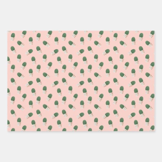 Schattigee vetplant inpakpapier vel (Voorkant)