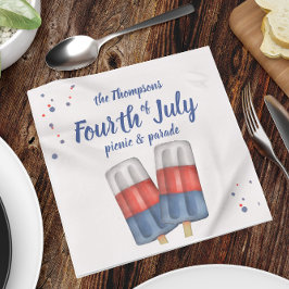 Schattigee Vierde Juli Zomerfeest Servet