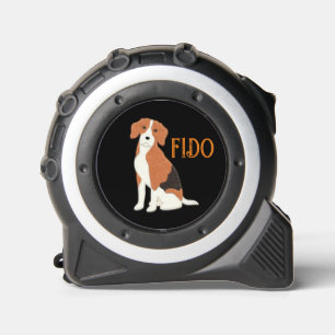 Schattigee Vilt Look Beagle Dog Tape Measure Rolmaat