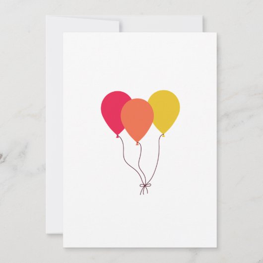 Schattigee vintage auto 1e verjaardagsfeestje kaart (Achterkant)