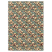 Schattigee vintage kerstteddyberen tafelkleed (Voorkant)