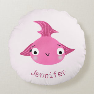 Schattigee vis rond kussen