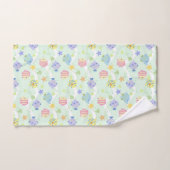 Schattigee vissen pastel groen bad handdoek (Handdoek)