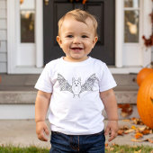 Schattigee Vliegende Vleermuis Animal Minimal Line