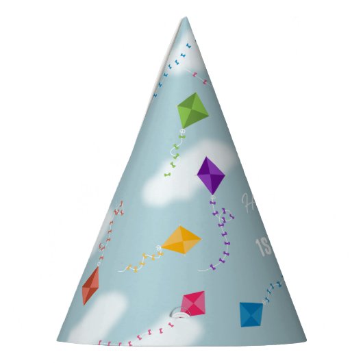 Schattigee vliegers Kinder Hoe de tijd vliegt Verj Feesthoedjes (Links)