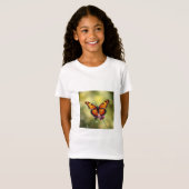 Schattigee vlinder Kinderen T-shirt (Voorkant volledig)