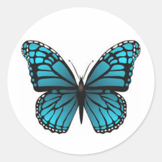 Schattigee vlinder stickers