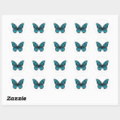 Schattigee vlinder stickers (Vel)