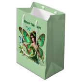 Schattigee vlinderfee aanpasbare partij medium cadeauzakje (Voorkant Gekanteld)