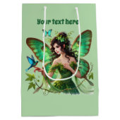 Schattigee vlinderfee aanpasbare partij medium cadeauzakje (Achterkant)