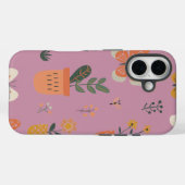 Schattigee vlinders en potten Case-Mate iPhone case (Achterkant (horizontaal))