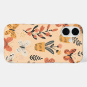 Schattigee vlinders en potten Case-Mate iPhone case (Achterkant (horizontaal))
