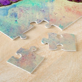 Schattigee vlinders Vliegende Jigsaw Puzzel (Zijkant)