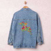 Schattigee vlinderzwerm denim jacket (Hangar)