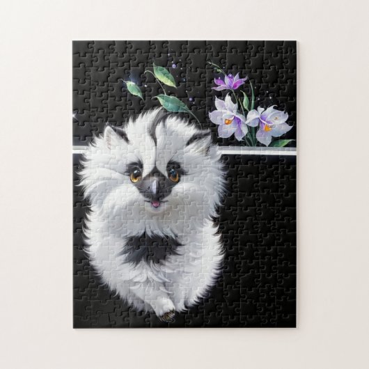 Schattigee vloer legpuzzel (Verticaal)